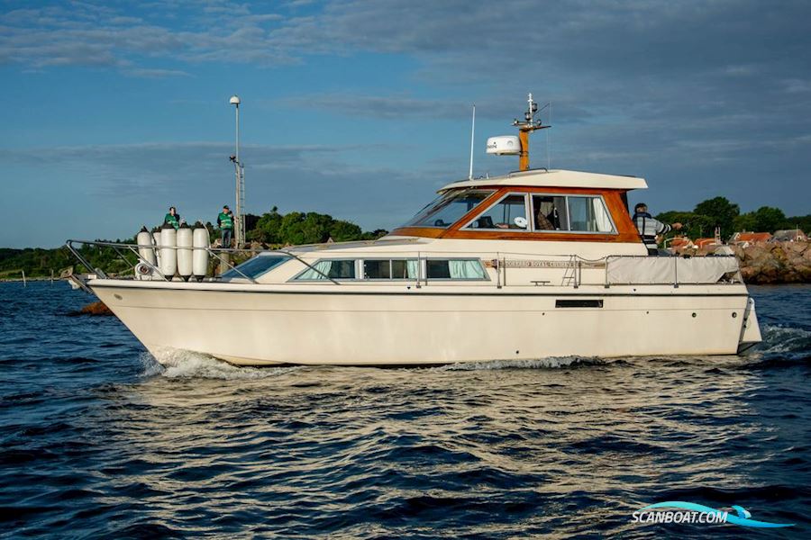 Storebro Royal Cruiser Biscay, 31 Fod Motorboten 1976, met Leyland motor, Denemarken