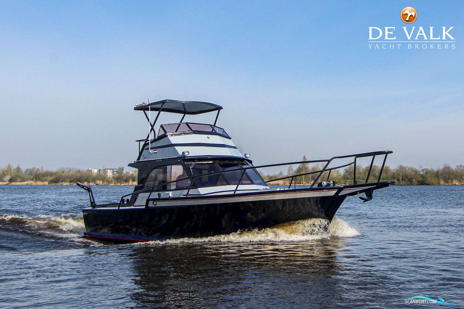 Striker 44 Motorboten 1969, met Daf motor, The Netherlands