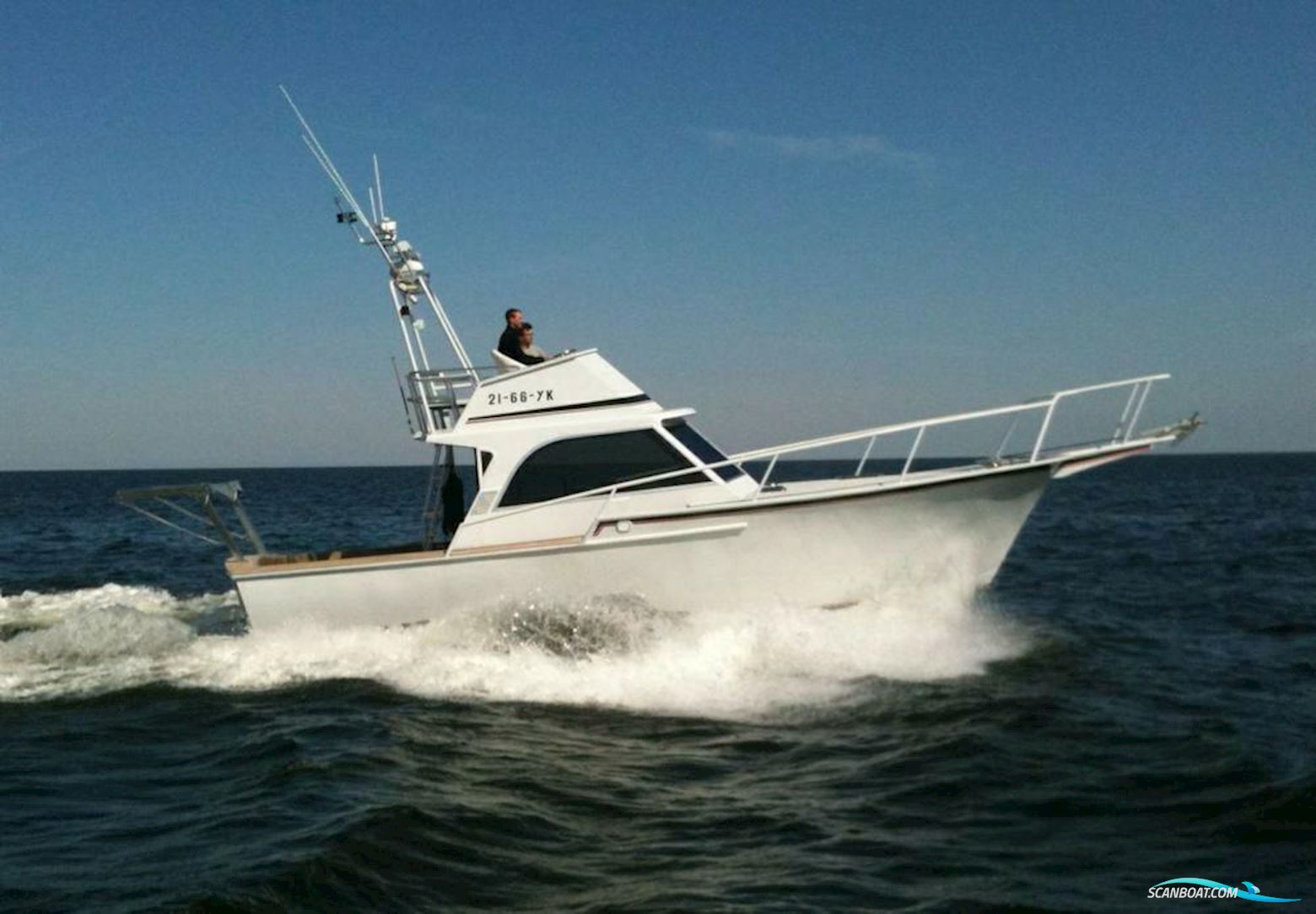 Striker Sport Fisher Motorboten 1967, met Perkins motor, The Netherlands