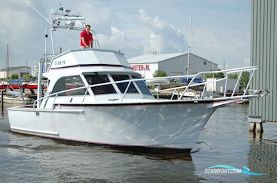 Striker Sport Fisher Motorboten 1967, met Perkins motor, The Netherlands