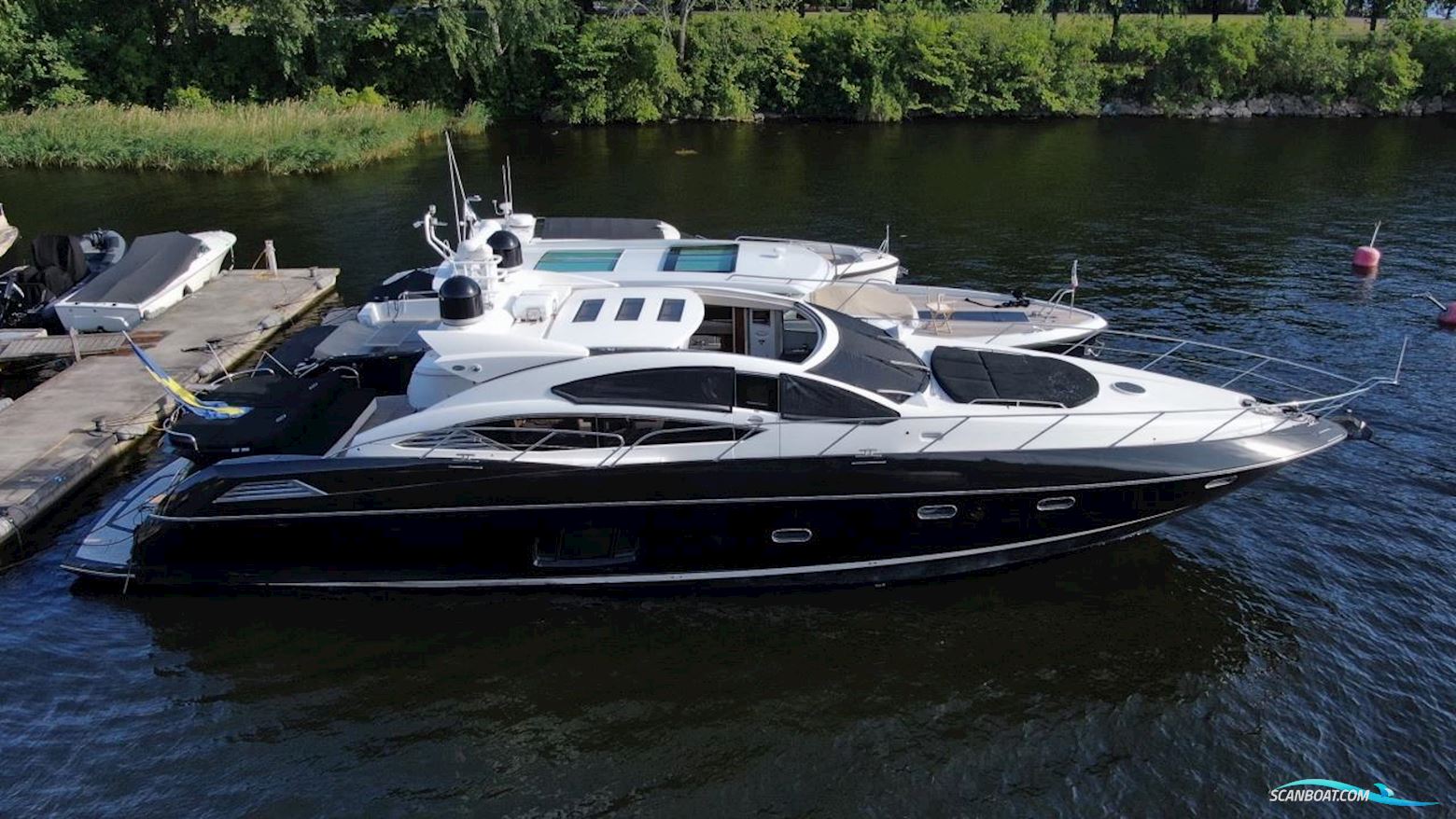 Sunseeker 74 Predator Motorboten 2010, met Man motor, Sweden