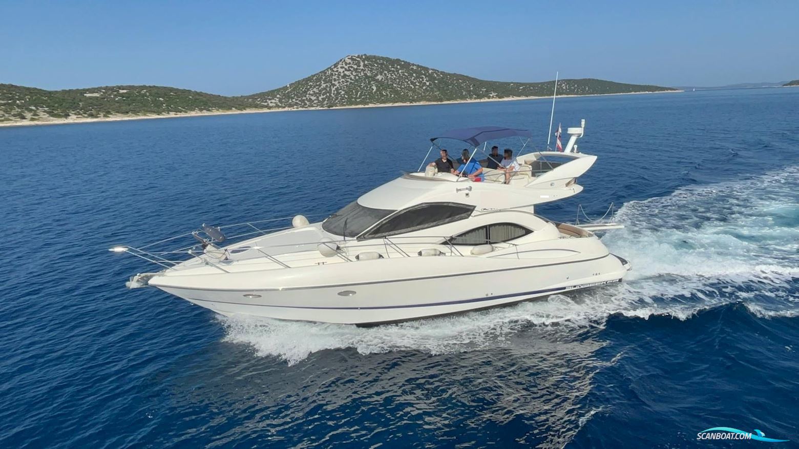 Sunseeker Manhattan 44 Motorboten 1998, met Caterpillar 3208 motor, Kroatië