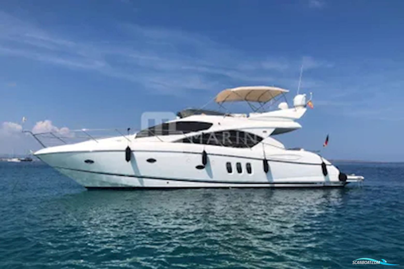 Sunseeker Manhattan 52 Motorboten 2009, met MAN R6 motor, Italië