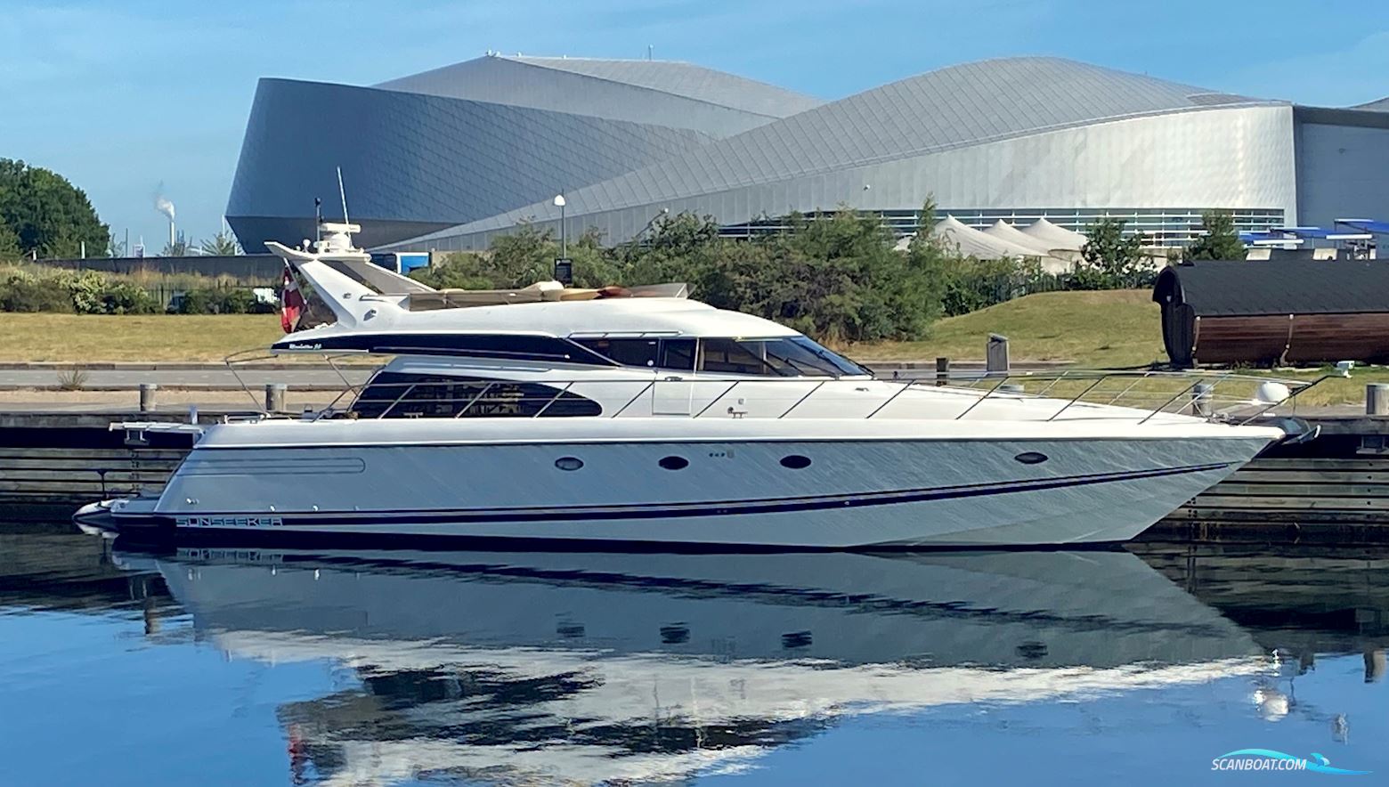 Sunseeker Manhattan 62 Motorboten 2001, met MAN V8 motor, Denemarken