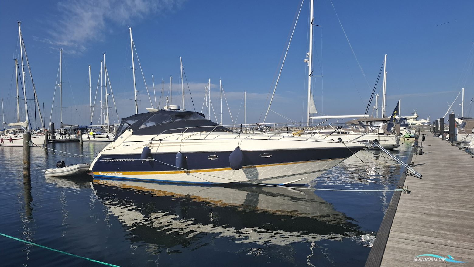Sunseeker Portofino 400 Motorboten 1997, met Volvo Penta TAMD 63P motor, Duitsland