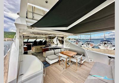 Sunseeker Predator 74 Sports Fly Motorboten 2011, met Man motor, Kroatië