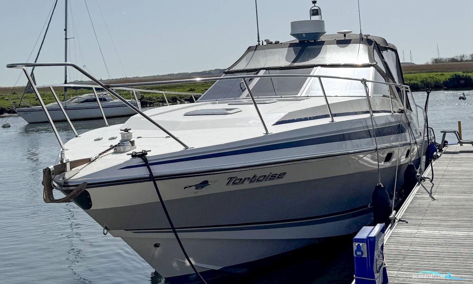 Sunseeker San Remo 33 Motorboten 1988, met Volvo AD41p motor, United Kingdom