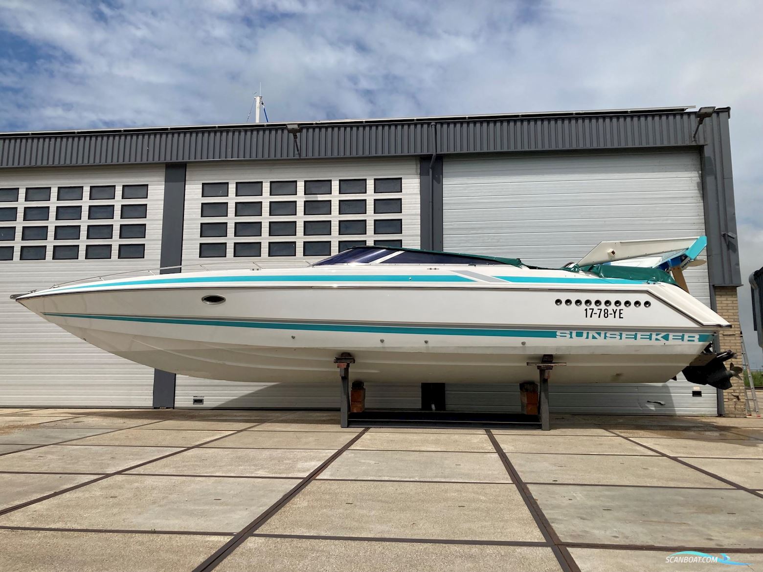 Sunseeker Thunderhawk 43 Motorboten 1990, met Mercruiser motor, The Netherlands