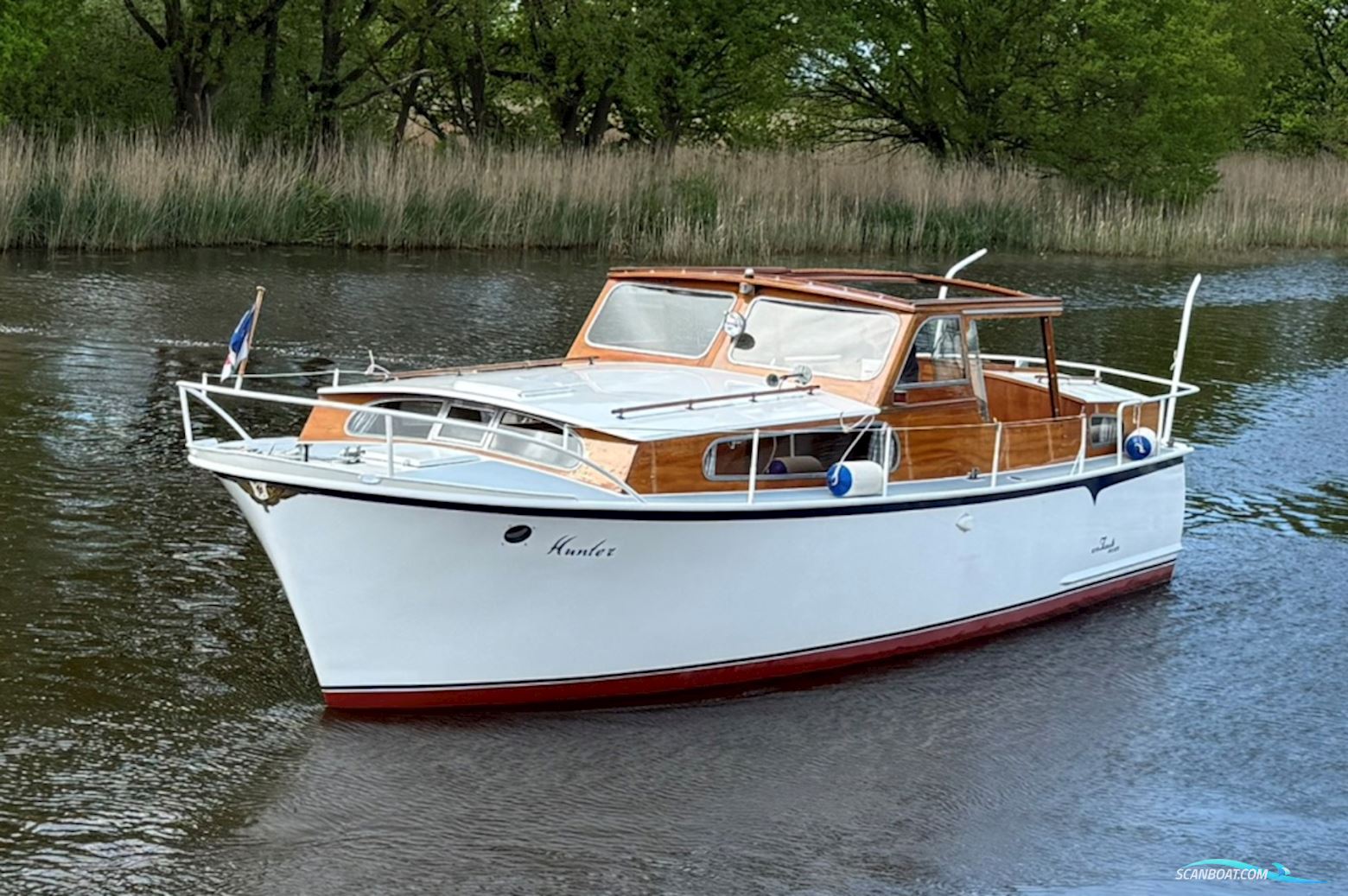 Super Favorite 970 OK AK Motorboten 1965, met Timray motor, The Netherlands