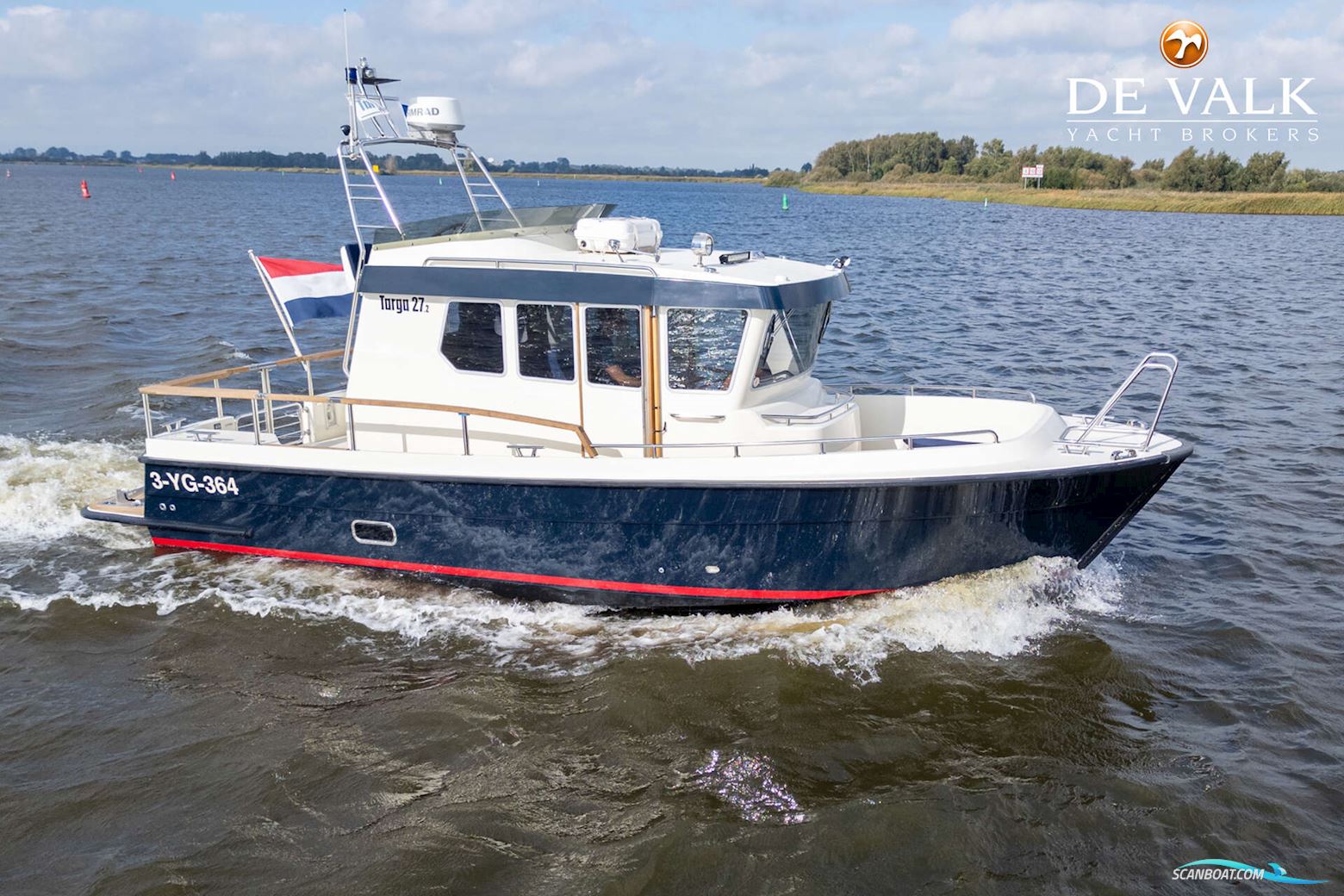 Targa 27.2 Motorboten 2018, met Volvo-Penta motor, The Netherlands