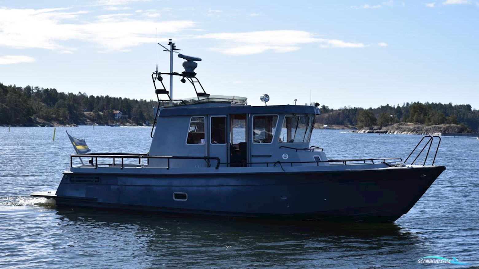 Targa 31 MK II FB Motorboten 2008, met Volvo Penta motor, Sweden