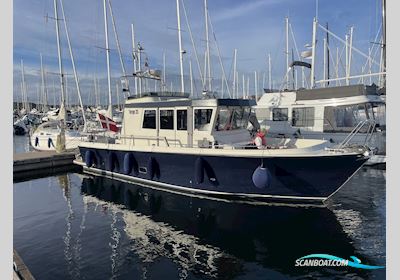 Targa 35 TC Fly, Nedsat Med 50.000,- Motorboten 2002, met Yanmar motor, Denemarken