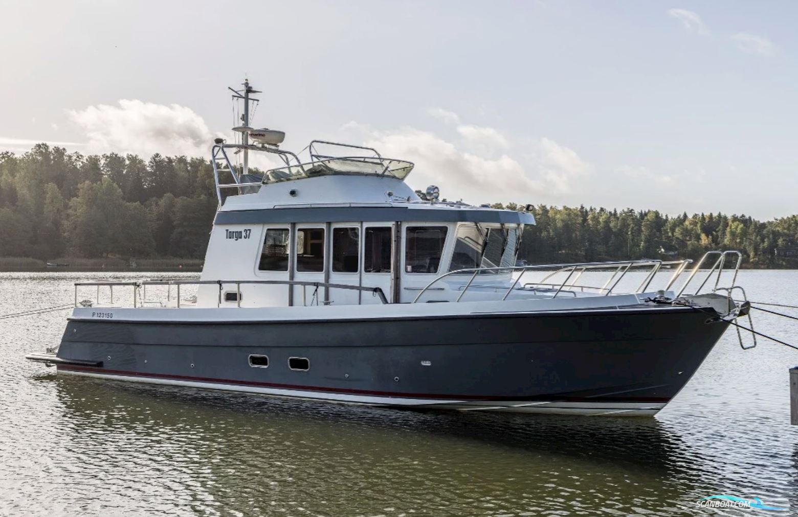 Targa 37 Highfly Cfc Motorboten 2016, met Mercruiser Tdi 4.2-370 V8 motor, Finland
