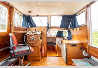 Target Saloon 11.00 AK Cabrio Motorboten 1976, met Volvo Penta motor, The Netherlands