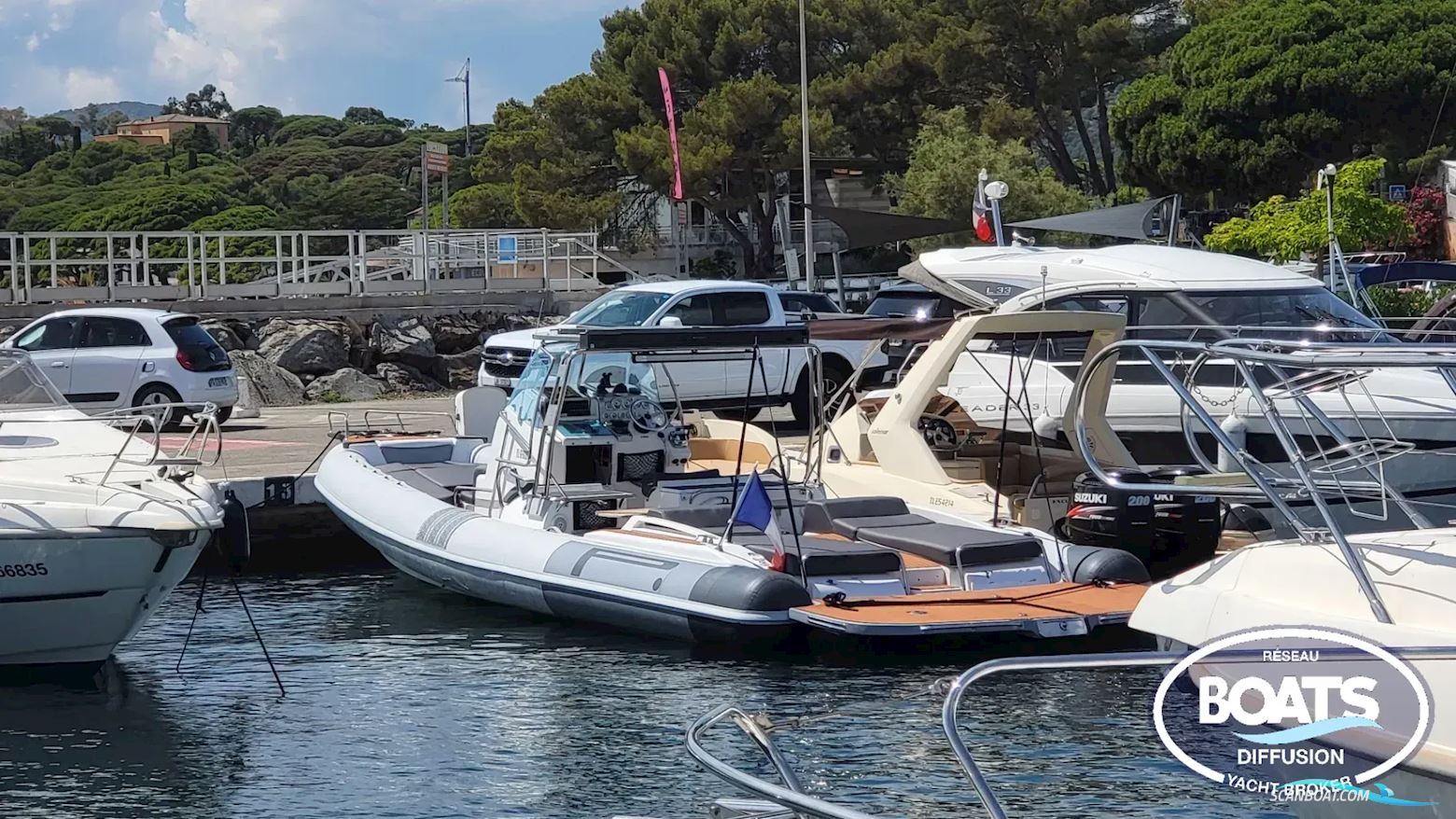 Tecnorib PIRELLI PZERO 1000 Motorboten 2010, met MERCRUISER motor, France