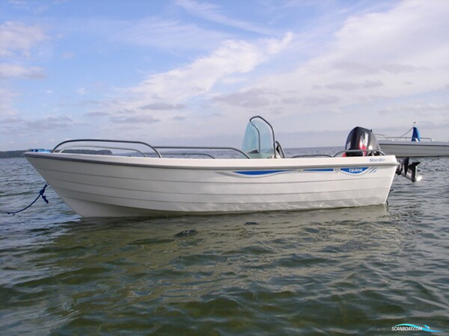 Terhi Nordic 6020 Med Mariner 30HK (2006) – Stabil og Holdbar Jolle Motorboten 2006, met Mariner motor, Denemarken