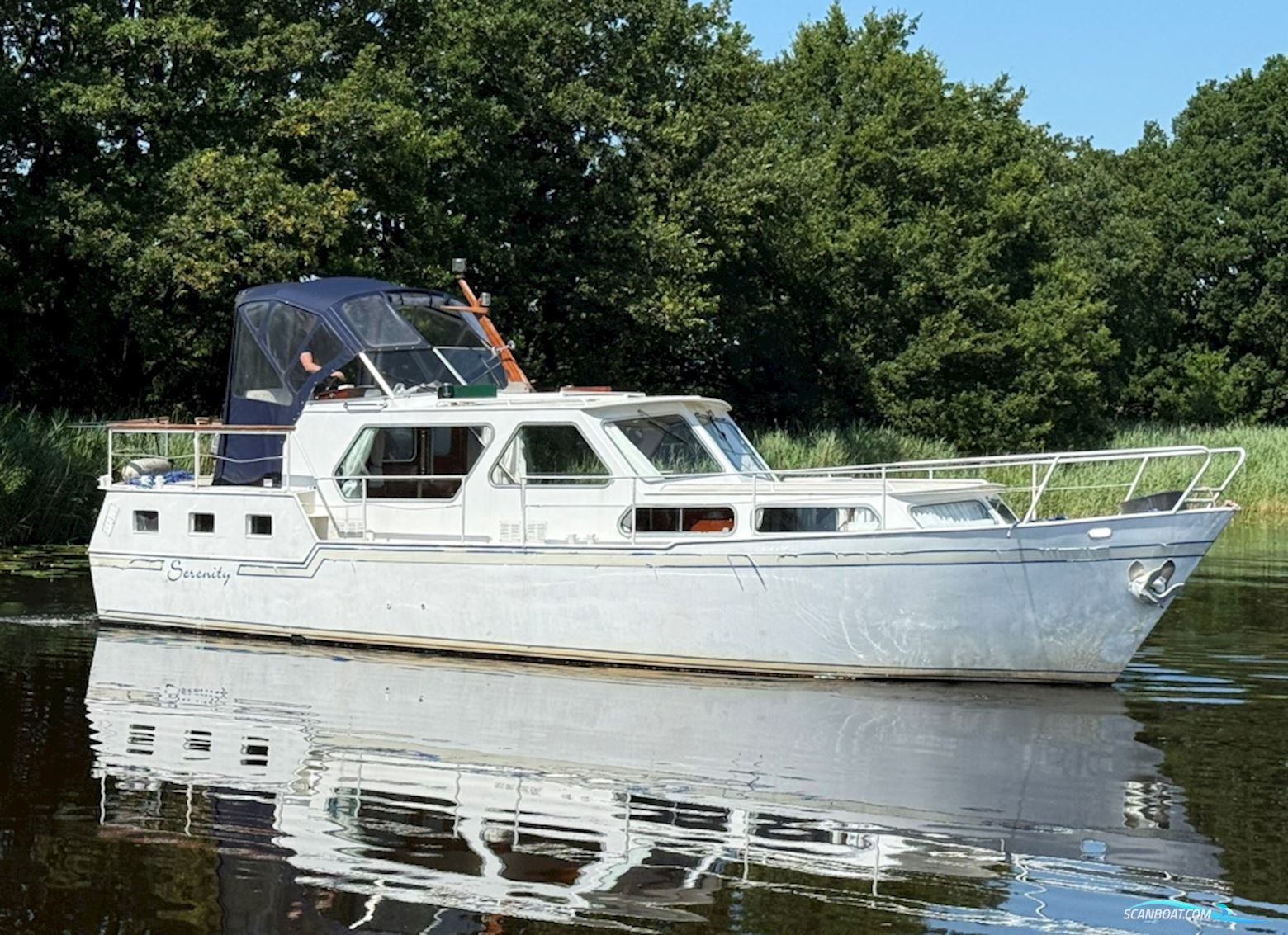 Tille kruiser 1250 Motorboten 1974, met Volvo Penta  motor, The Netherlands