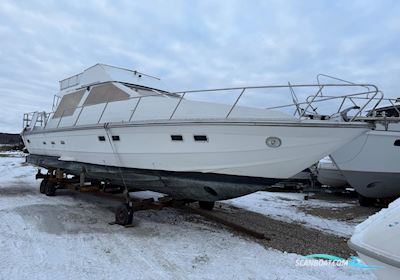 Tremlett 46 Fly Motorboten 1986, met Ford motor, Denemarken