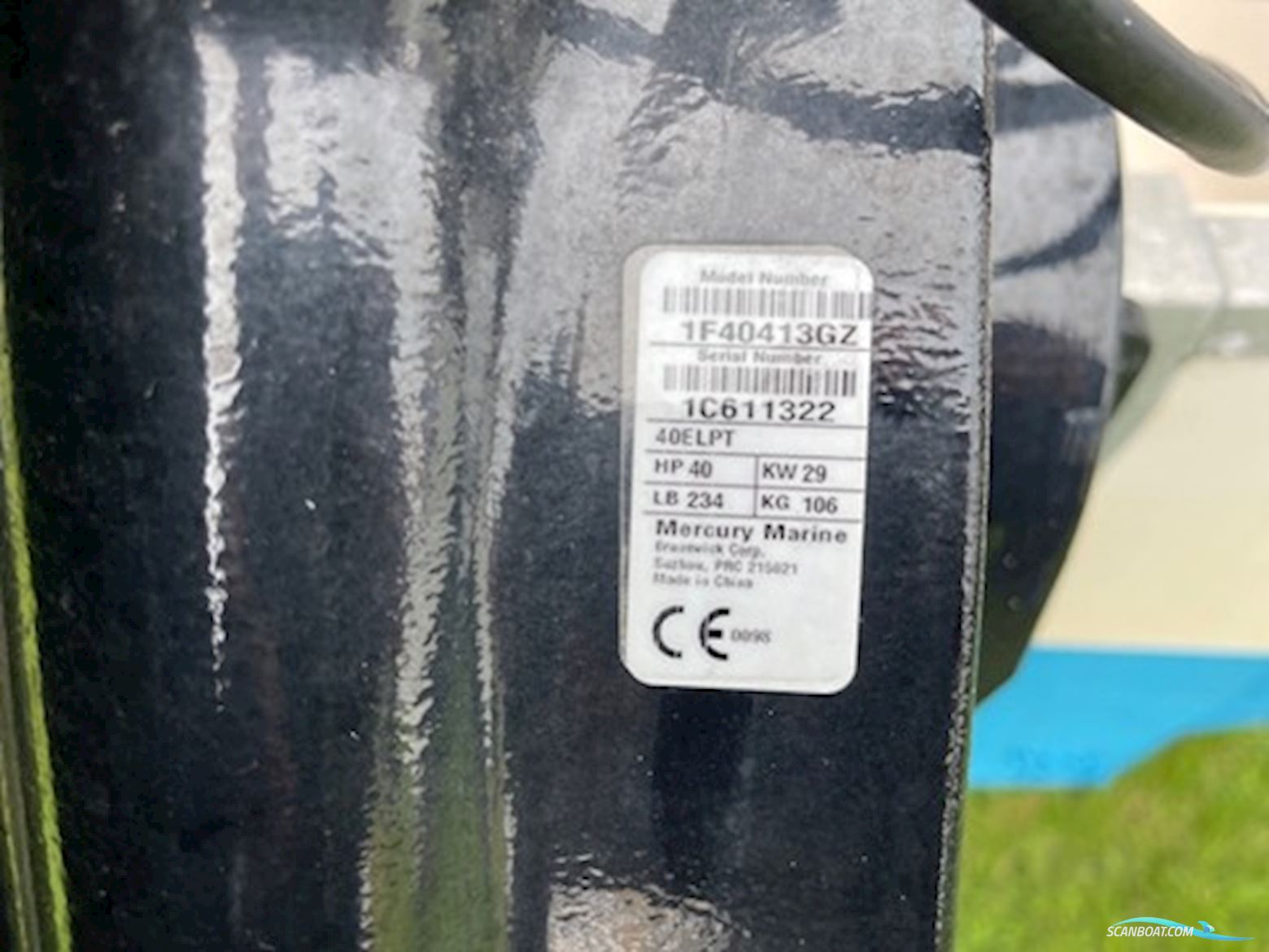 Triss 52 ST Med Mercury F40 Efi Elpt Samt Brenderup Trailer