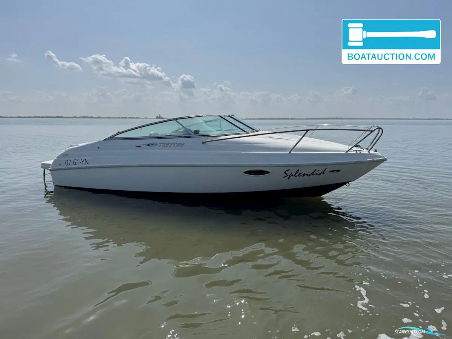 Triton 225 Cuddy Motorboten 2009, met Volkswagen Marine motor, The Netherlands