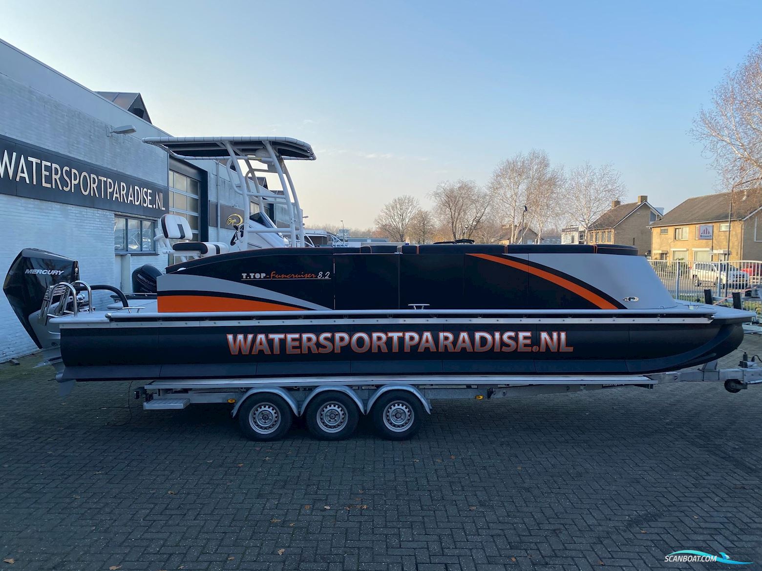 T.Top Funcruiser 8.2 Verado 300 Pontoonboot