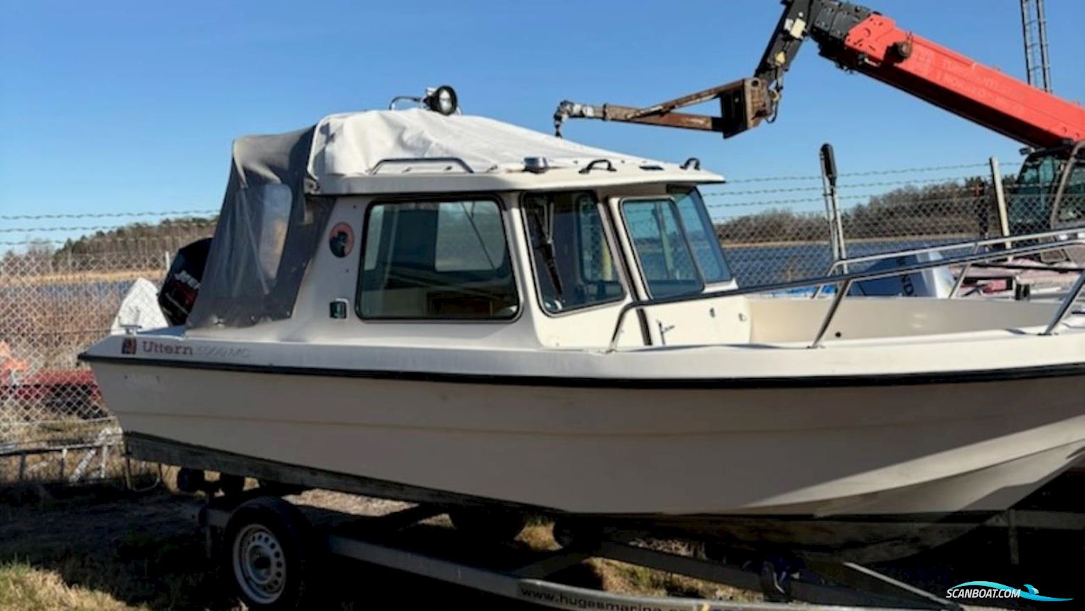 Uttern 5000 MC Motorboten 1997, met Mercury motor, Sweden