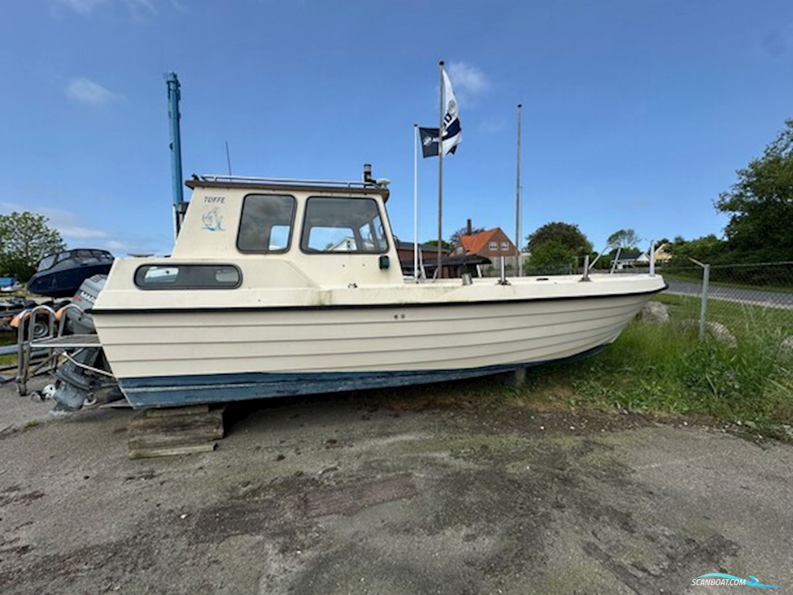 Uttern 720 Afhentning Motorboten 2024, met Mariner motor, Denemarken