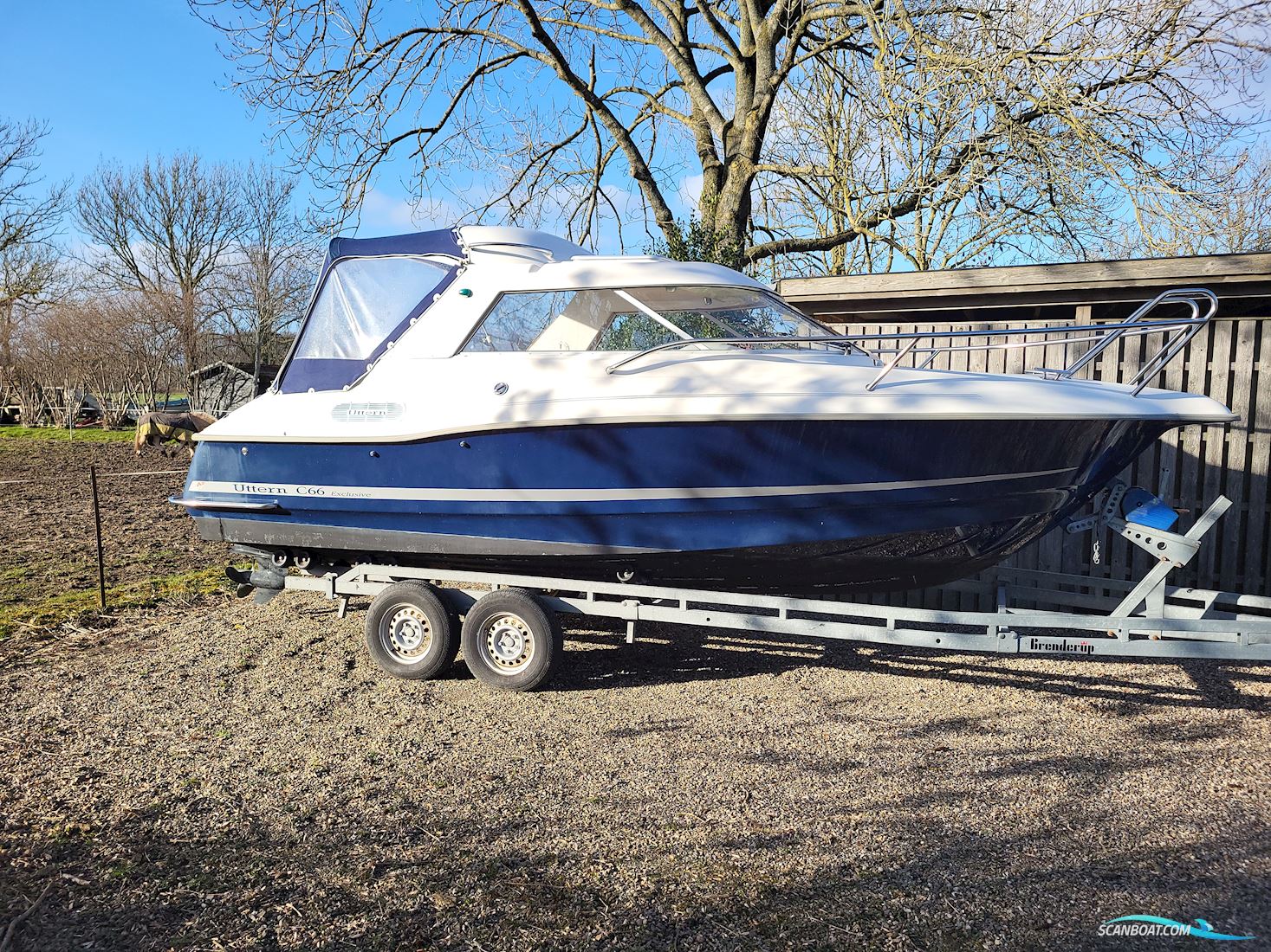 Uttern C66 Exclusive Motorboten 2006, met Mercruiser motor, Denemarken