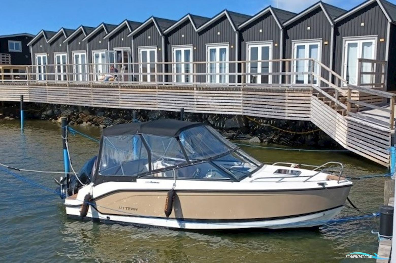 Uttern D59 Motorboten 2021, met Mercury F150 EXLPT EFI motor, Sweden