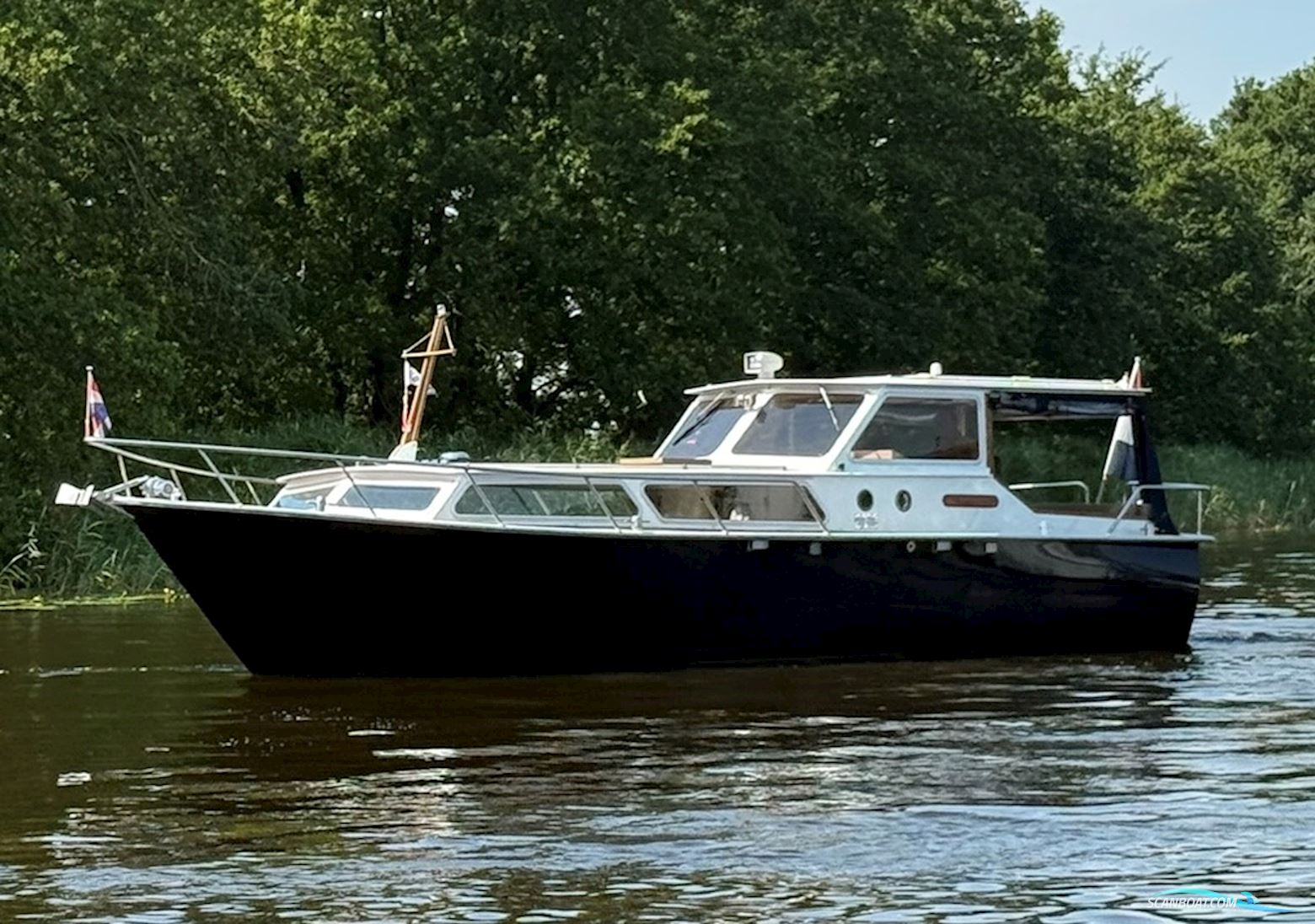 Valksport 1050 Motorboten 1975, met Samofa motor, The Netherlands