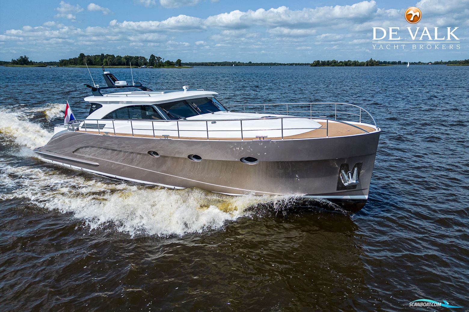Van Der Heijden Exclusive Deluxe 1600 Motorboten 2023, met FPT motor, The Netherlands