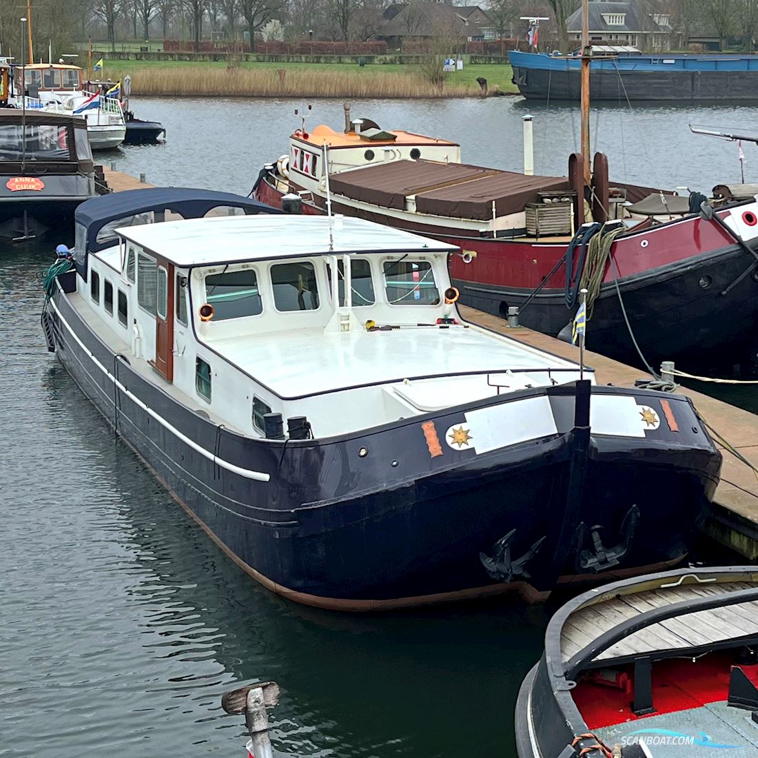 Van Der Meijden Yachts Motorboten 1988, met Daf DD615 motor, The Netherlands