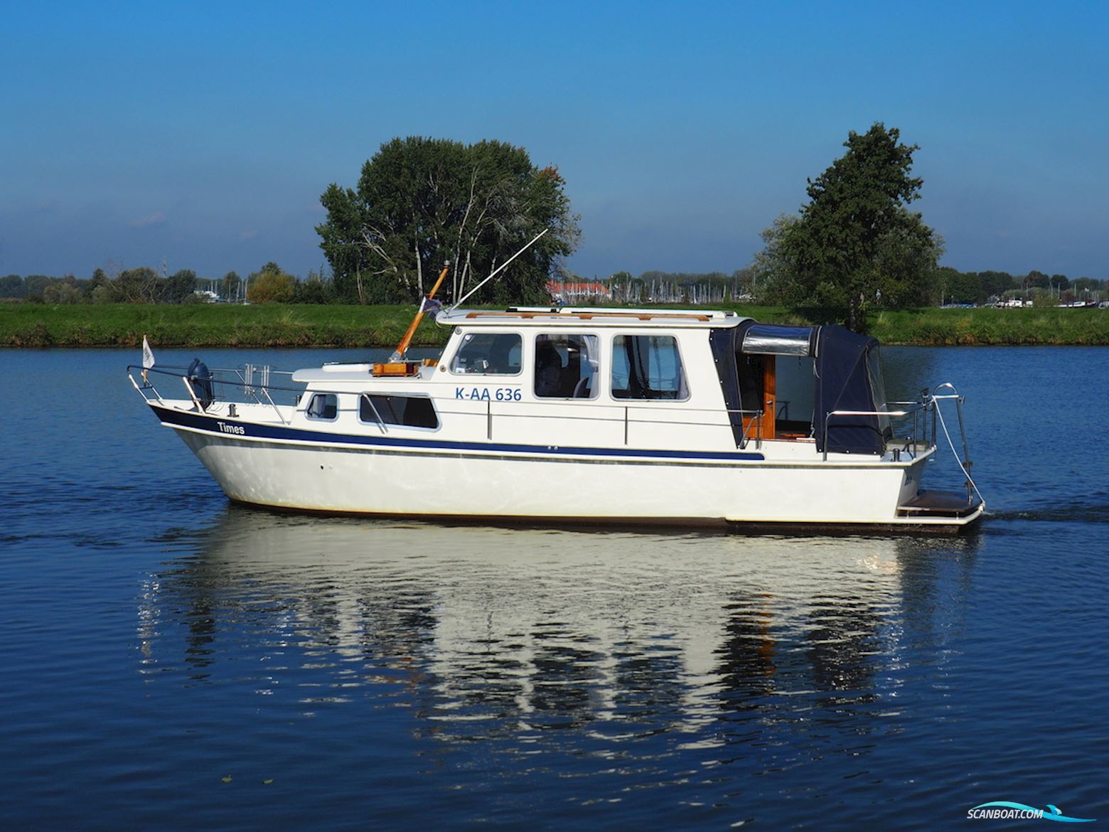 Van Der Werf 960 Ok Motorboten 1984, met dieselpomp vervangen motor, The Netherlands