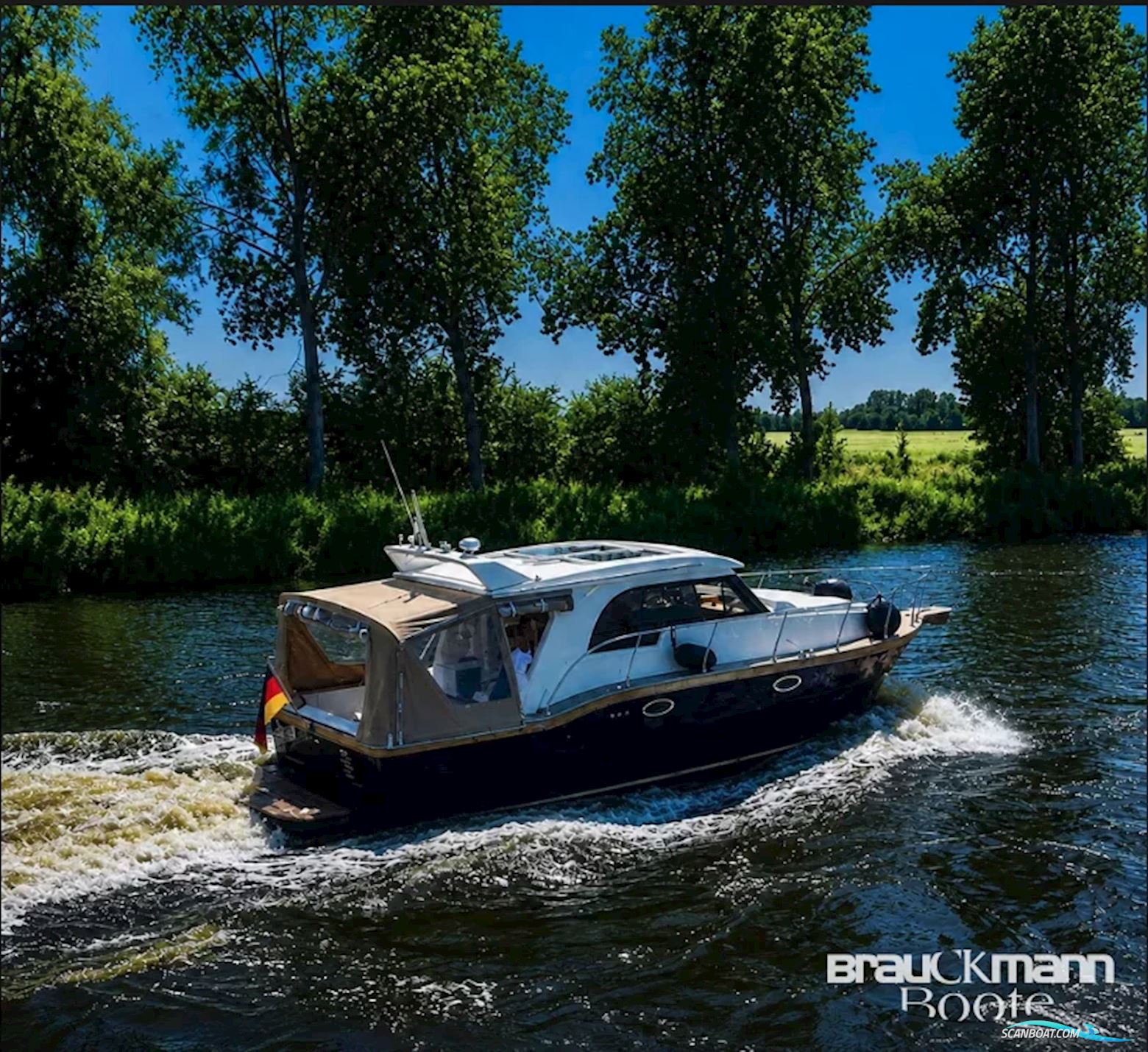 Viking 34 Sedan Motorboten 2007, met Yanmar Diesel motor, Duitsland