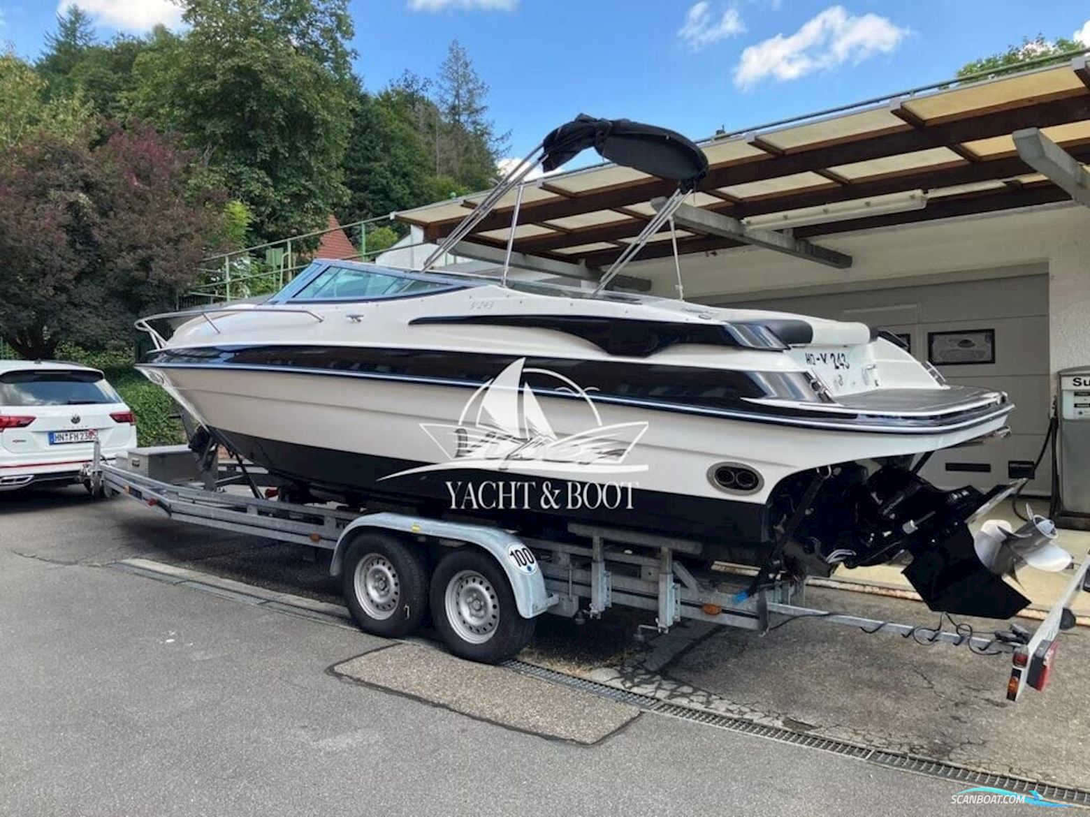 Viper 243 Motorboten 2012, met Mercruiser motor, Duitsland
