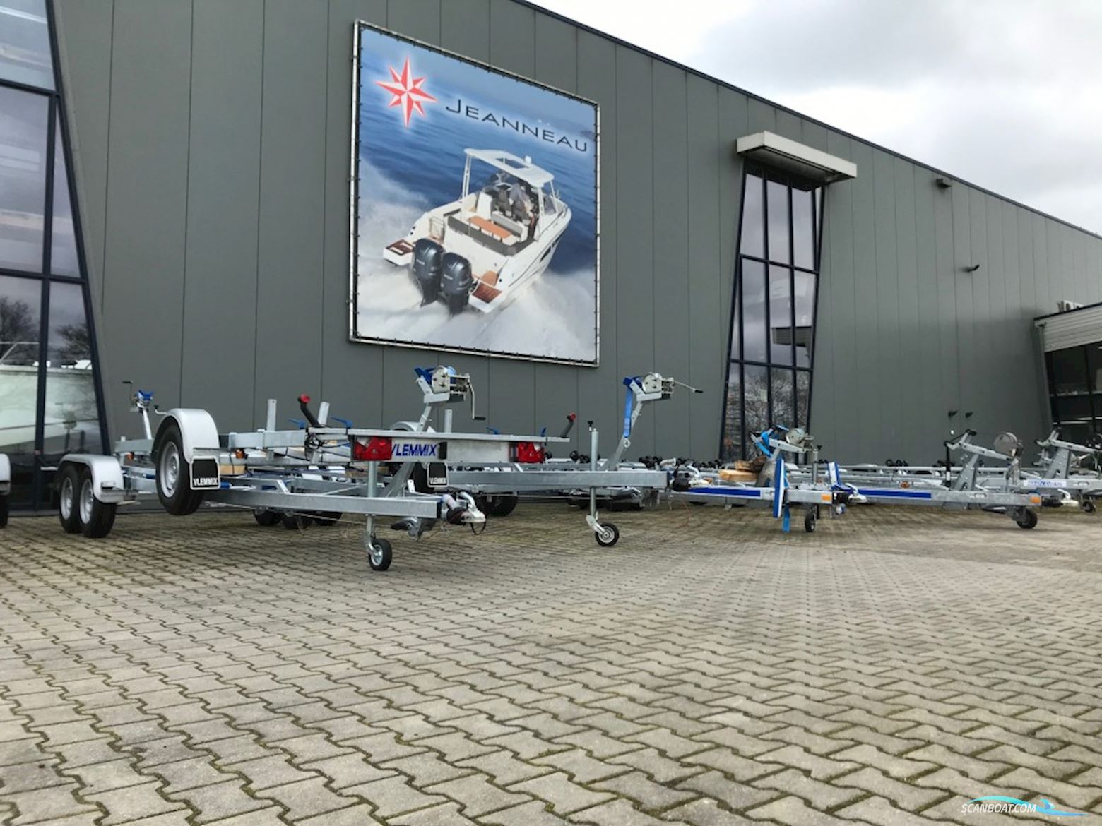 Vlemmix (direct leverbaar) F trailer Vlemmix (direct leverbaar) F trailer 2700 kg tandem