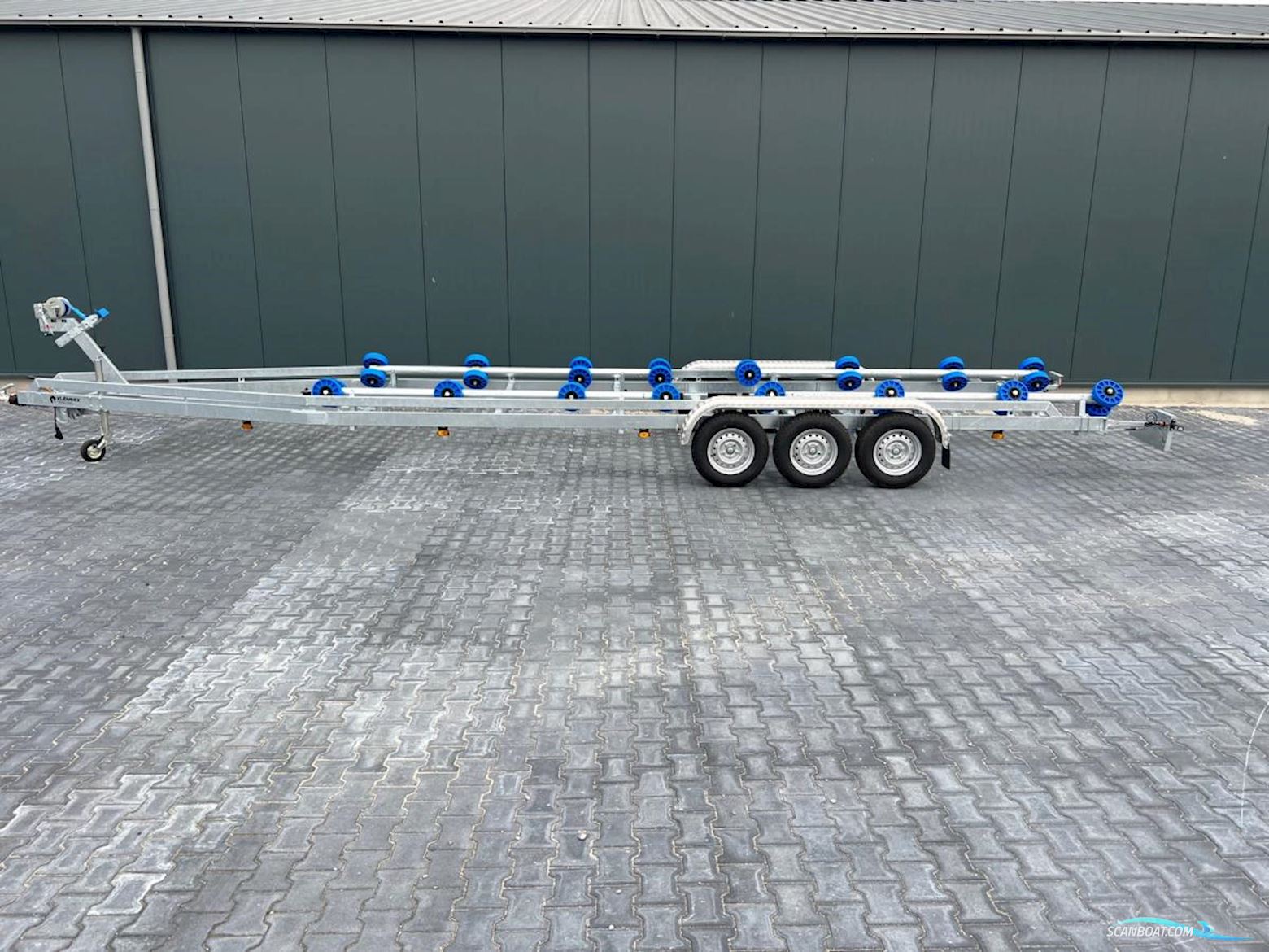 Vlemmix Boottrailers ZB Triple 3500 kg Flex Roll 10 mtr. Motorboten 2026, The Netherlands