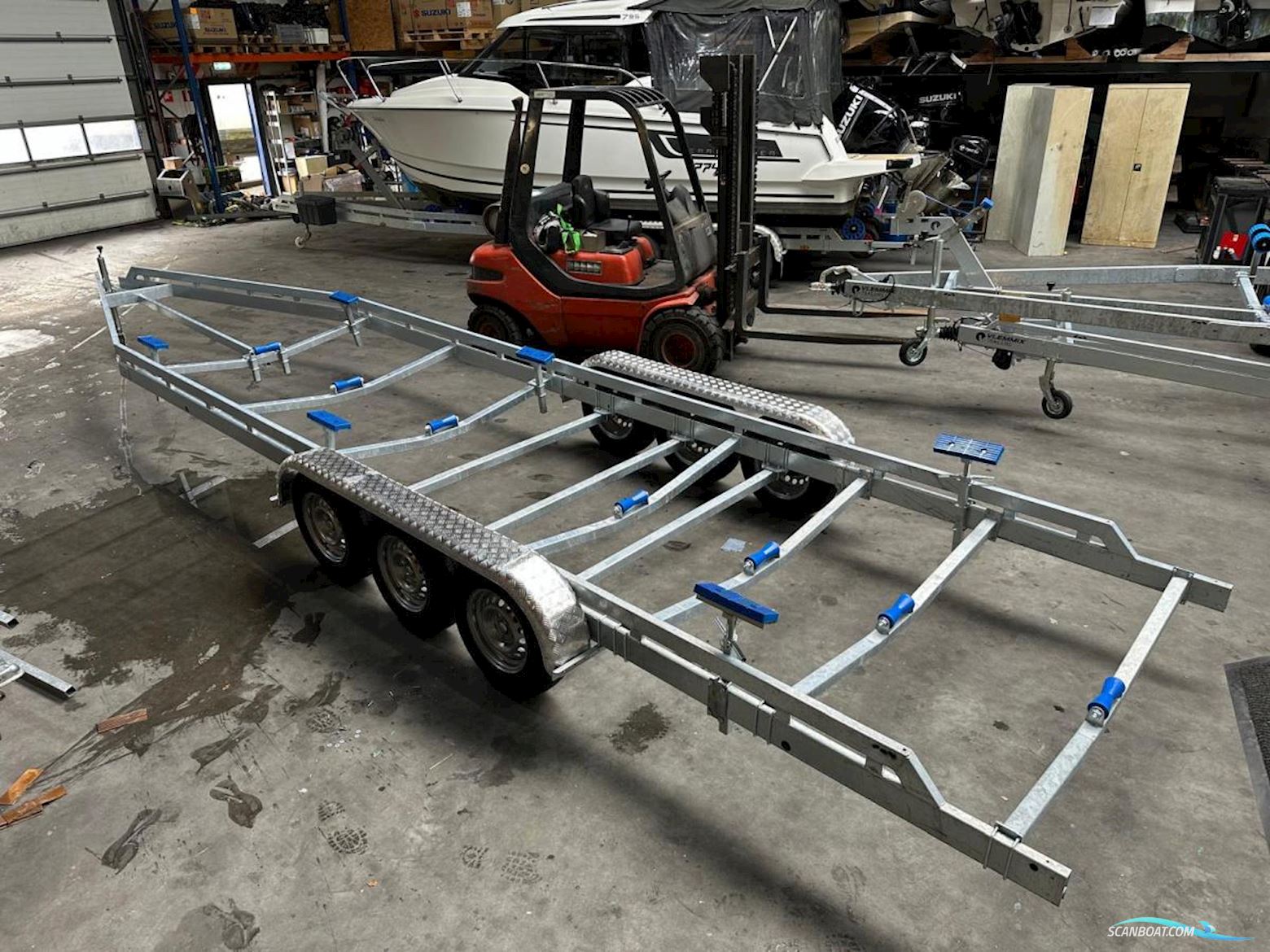 Vlemmix Stallingstrailer 10 m 3×1800 kg