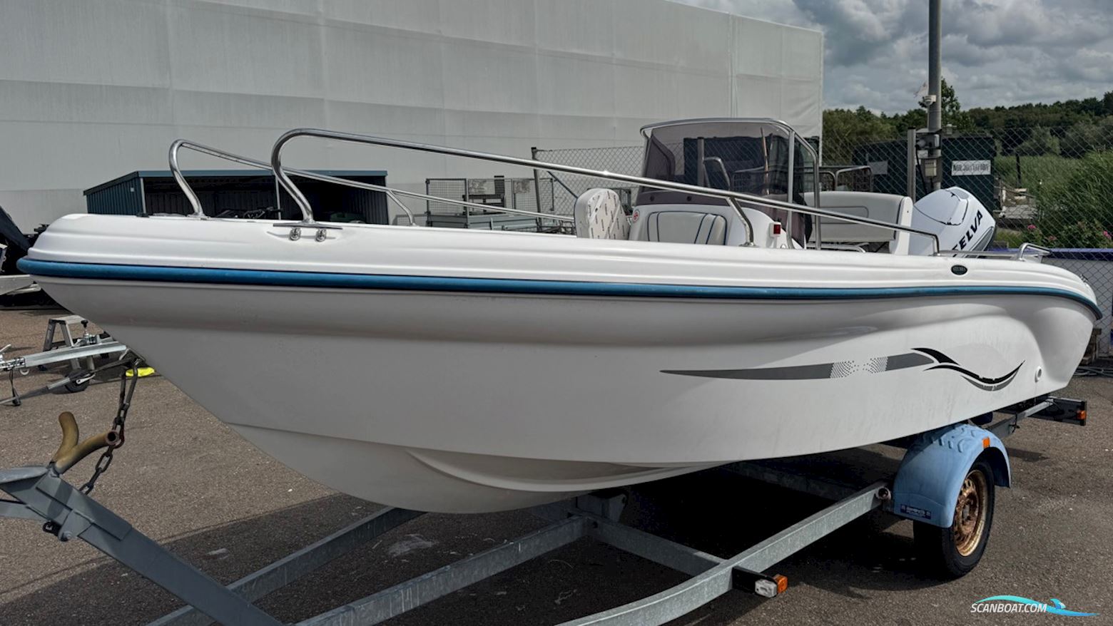 Voyager 17 Motorboten 2005, met Selva motor, Sweden