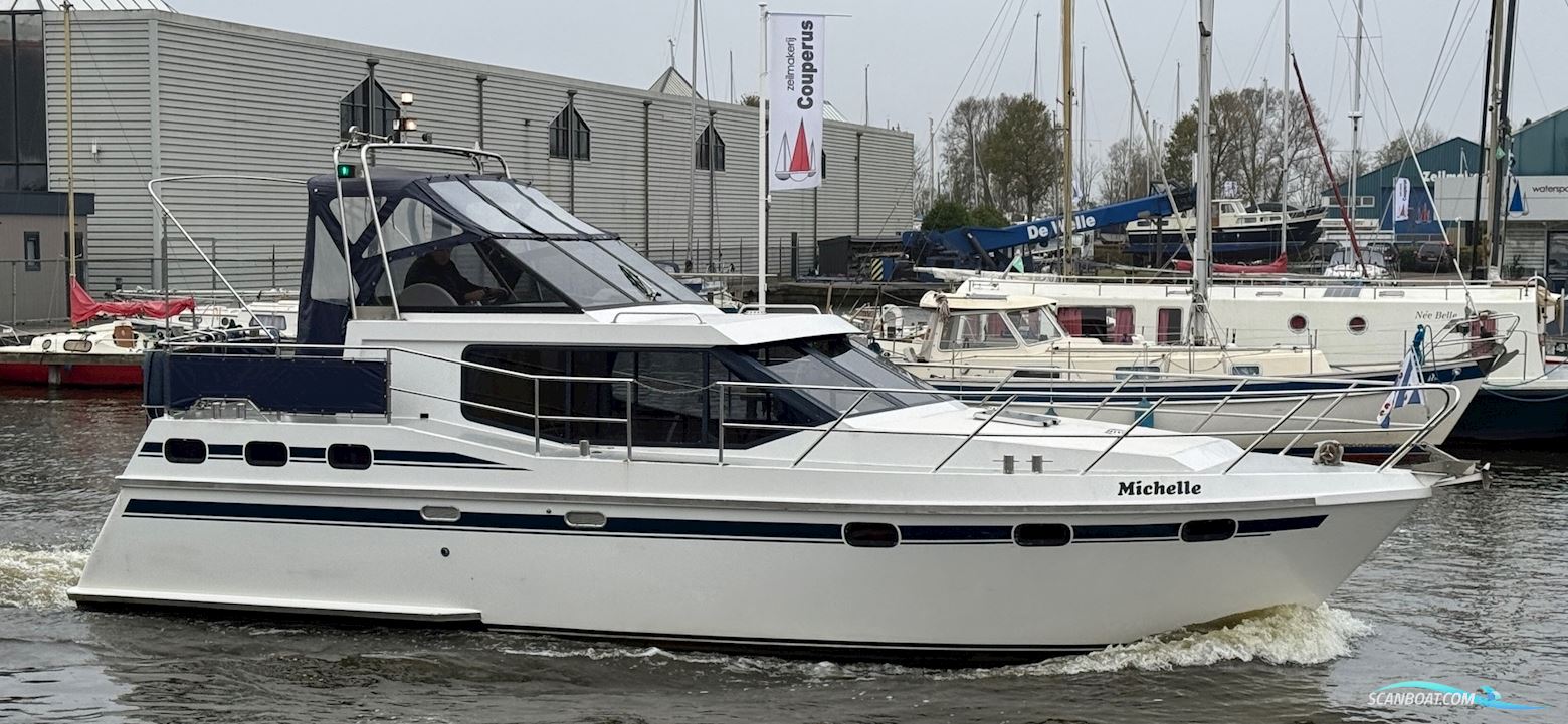 Vri-Jon 11.40 AK Cabrio Motorboten 1994, met Iveco motor, The Netherlands