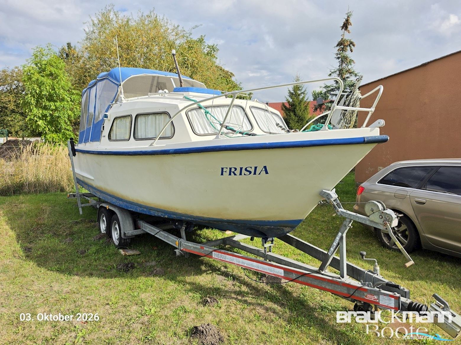 Waterland 700 Motorboten 1985, met Kubota motor, Duitsland