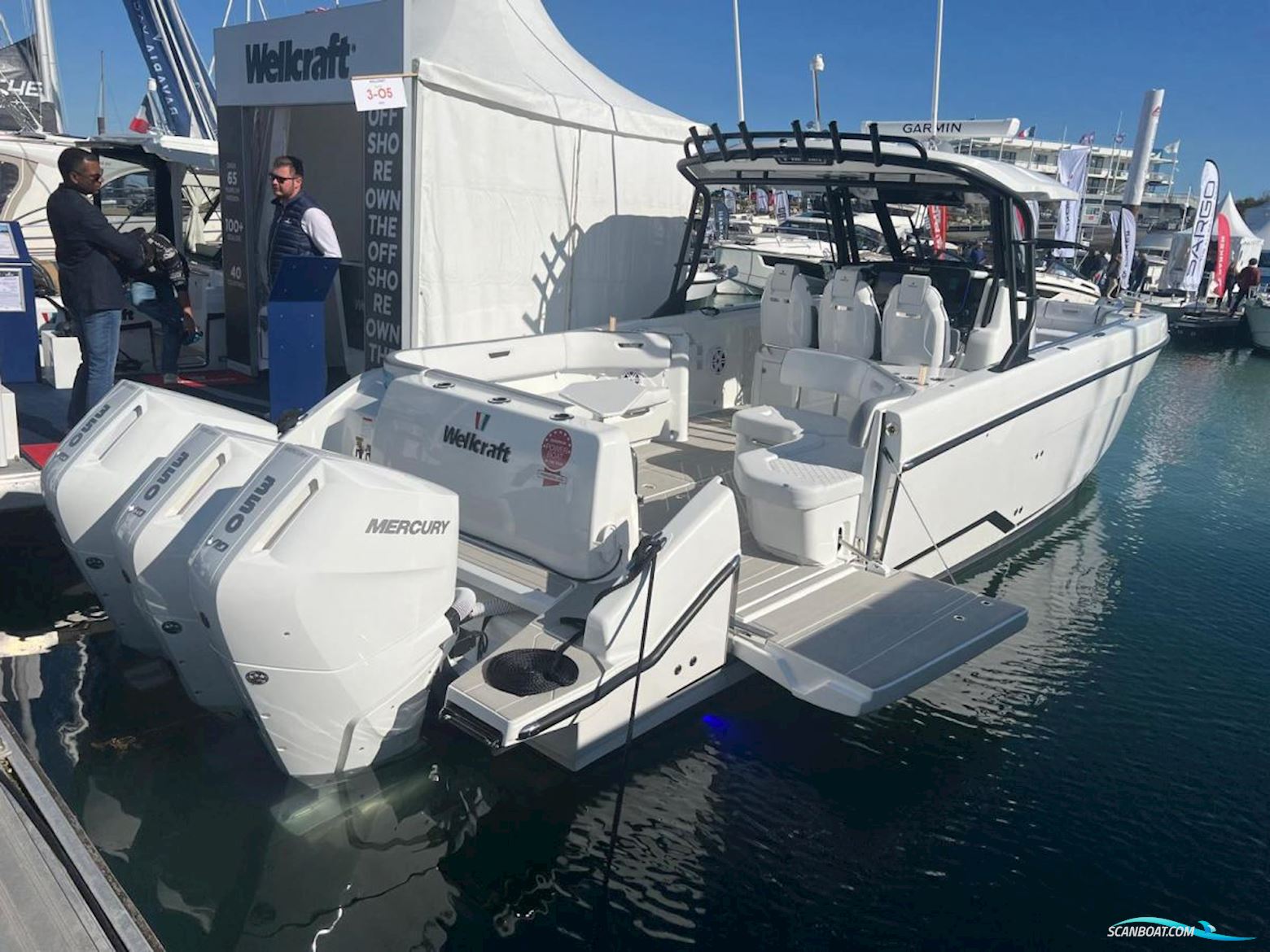 Wellcraft 38 T-Top Motorboten 2026, met Mercury motor, The Netherlands