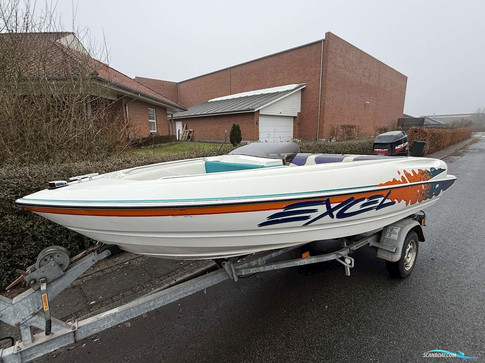 Wellcraft Excel 16DX Bowrider Med 90 hk 2 Takt Motorboten 1995, met Mercury motor, Denemarken