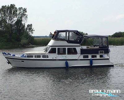 Werftbau Pedro 14.8 Fly Motorboten 1975, met Mercedes motor, Duitsland