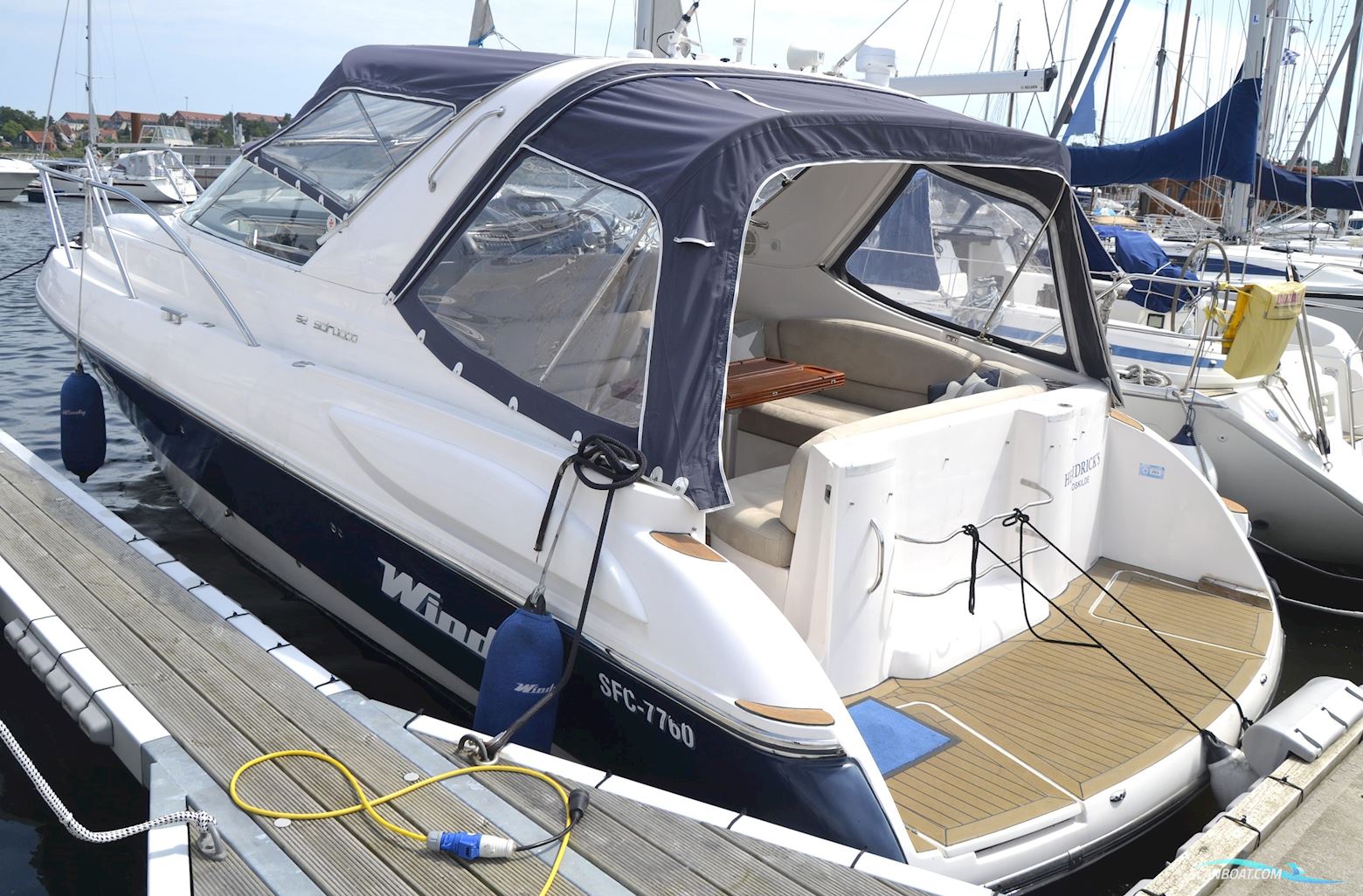 Windy 32 Scirocco Motorboten 2003, met Volvo Penta D4-300 motor, Denemarken
