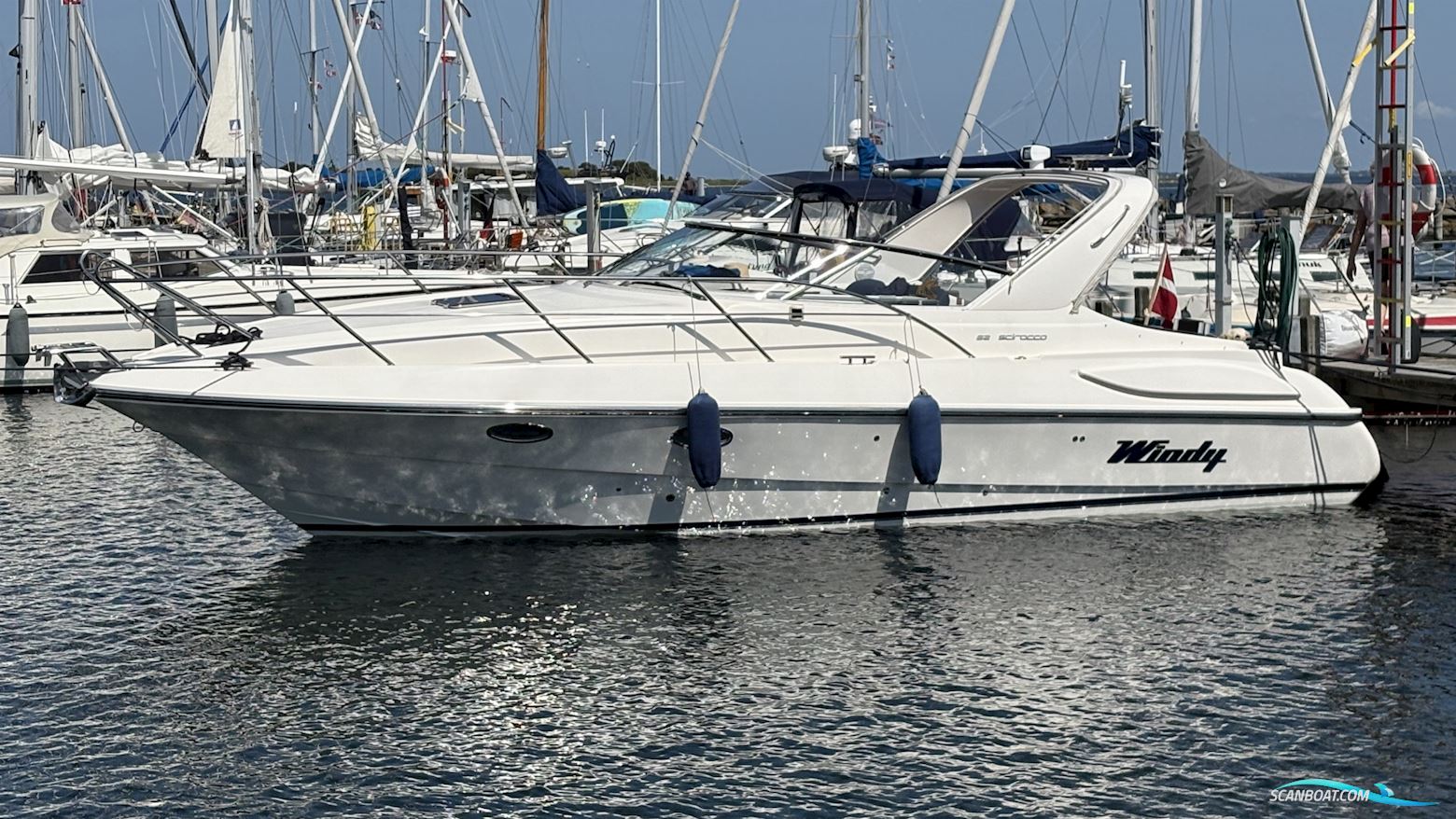 Windy 32 Scirocco Motorboten 2003, met Volvo Penta motor, Denemarken