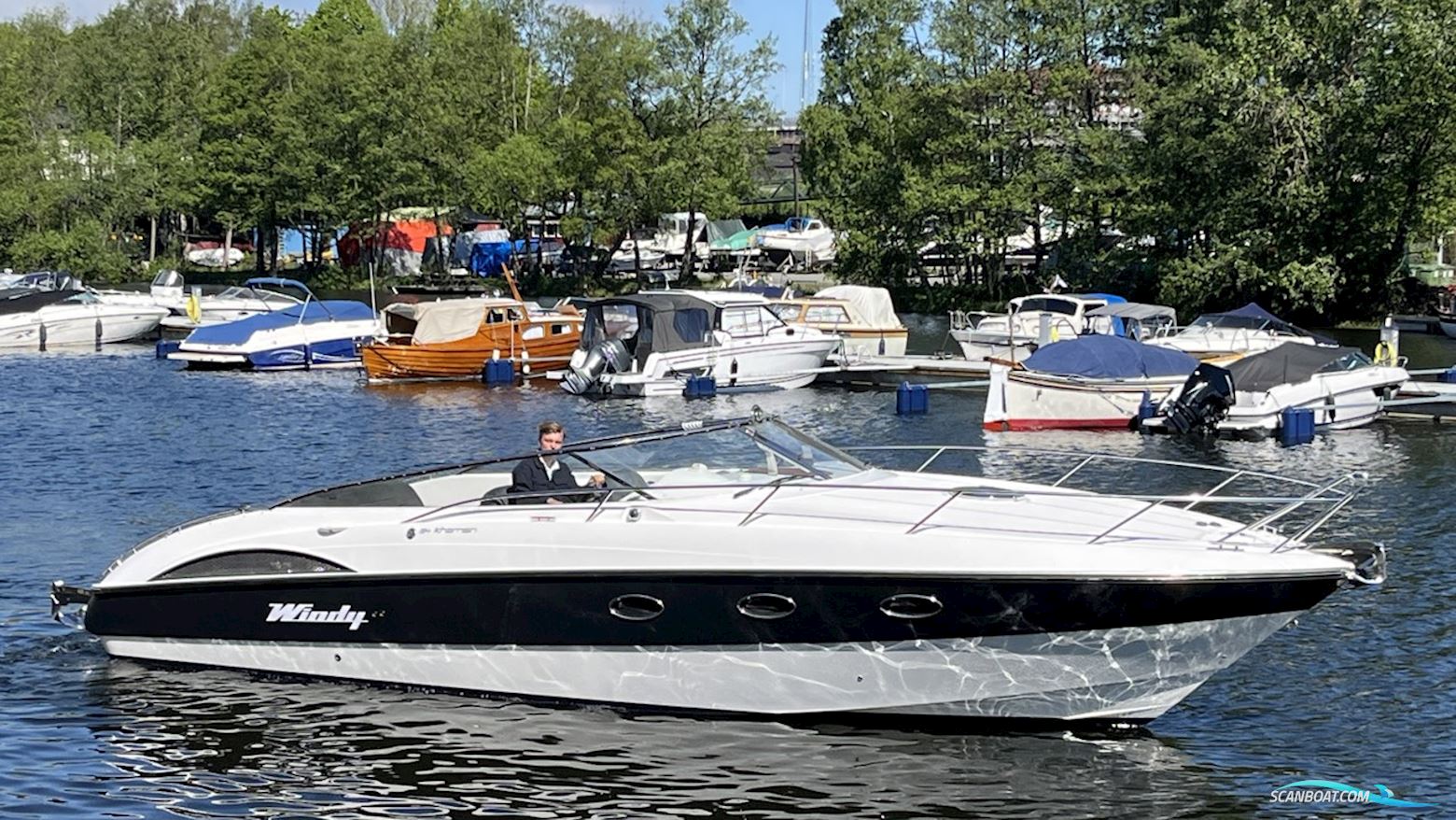 Windy 34 Khamsin Motorboten 2005, met Volvo Penta motor, Sweden