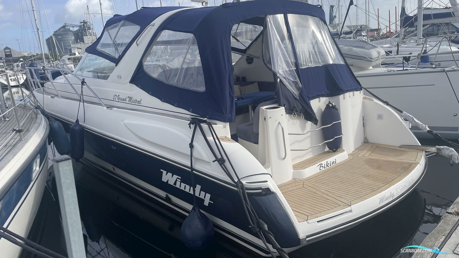 Windy 37 Grand Mistral Motorboten 1998, met Volvo Penta motor, Denemarken