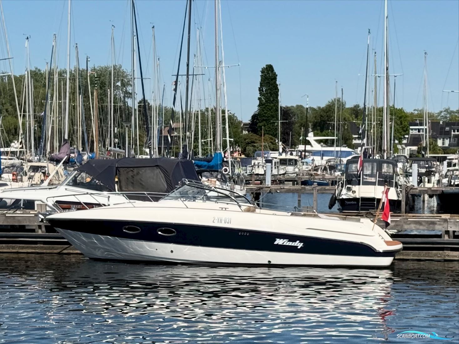 Windy 845 Oceancraft Motorboten 2003, met Volvo Penta Kad300 motor, The Netherlands