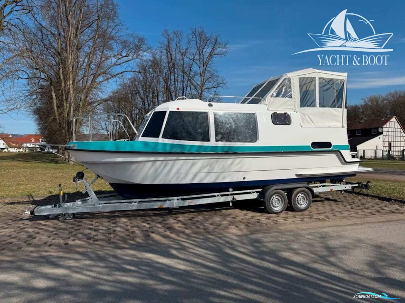 Woterfitz Werft Voyager 860 Motorboten 2006, met Yamaha Motor Company motor, Duitsland